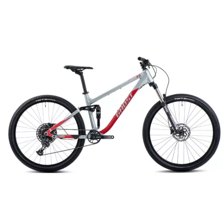 GHOST Kato FS Base 27.5 Grey/Red MTB Fully kerékpár