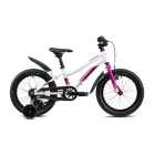 GHOST Powerkid 16 Pearl White/Candy Magenta Gloss  Gyermek kerékpár