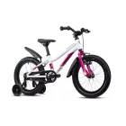 GHOST Powerkid 16 Pearl White/Candy Magenta Gloss  Gyermek kerékpár