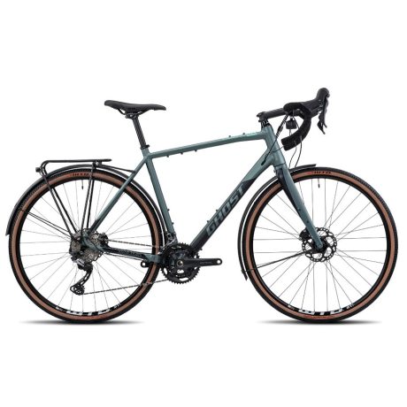 GHOST Road Rage Essential EQ Green Matt/Metallic Black Gravel kerékpár