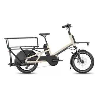 MOUSTACHE LUNDI 20 Cargo 3 800Wh Cargo e-bike Silk Grey