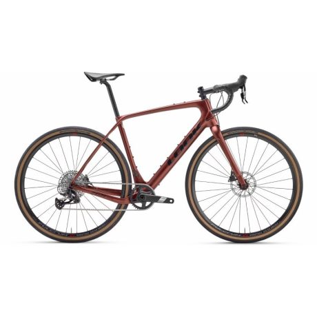 LOOK 765 Gravel Disc gravel kerékpár - Red Dust Metallic Satin Apex 1X12 Shimano Wh-RS 370