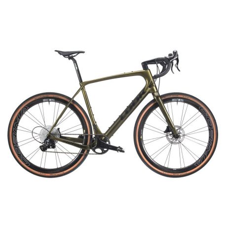 LOOK 765 Gravel RS gravel kerékpár - Metallic Hope Green Satin Ekar 1X13 Corima Essential 40 23C