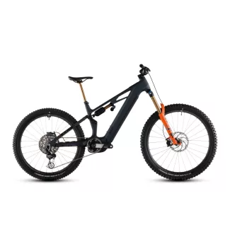   Cube Stereo Hybrid ONE77 HPC SLT 800 galaxy'n'orange MTB fully e-bike