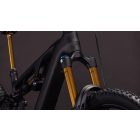 Cube AMS Hybrid 177 C:62 AT 600X carbon'n'gold MTB fully kerékpár