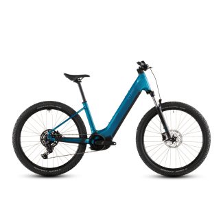   Cube Reaction Hybrid Performance 600 electricblue'n'dazzle Easy Entry MTB e-bike