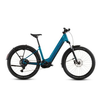   Cube Reaction Hybrid Performance 600 FE electricblue'n'dazzle Easy Entry MTB e-bike