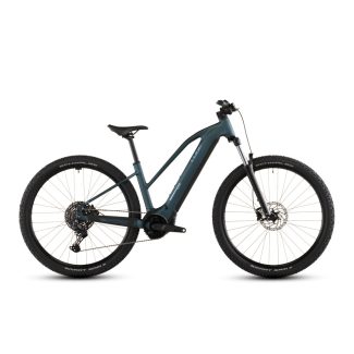   Cube Reaction Hybrid ONE 800 royalgreen'n'prism női MTB e-bike
