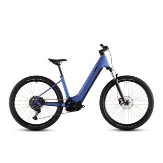   Cube Reaction Hybrid ONE 600 blueiris'n'reflect Easy Entry MTB e-bike