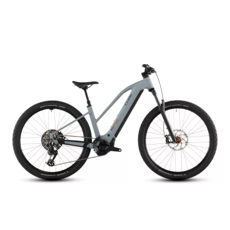 Cube Reaction Hybrid Race 800 vulcan'n'orange női MTB e-bike