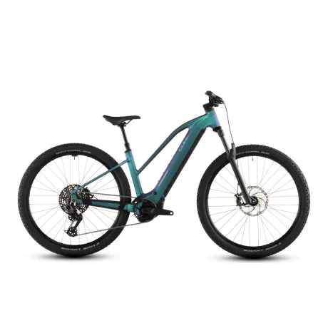 Cube Reaction Hybrid Race 800 polarlight'n'prism női MTB e-bike