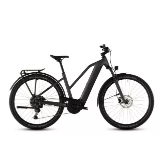   Cube Nuride Hybrid Performance 600 slabgrey'n'black női Allroad e-bike