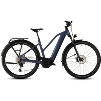   Cube Nuride Hybrid EXC 800 jeansblue'n'blue női Allroad e-bike