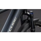 Cube Touring Hybrid ONE 600 coal'n'chrome túratrekking e-bike