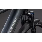 Cube Touring Hybrid ONE 600 coal'n'chrome túratrekking e-bike