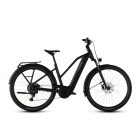 Cube Touring Hybrid ONE 600 coal'n'chrome női túratrekking e-bike
