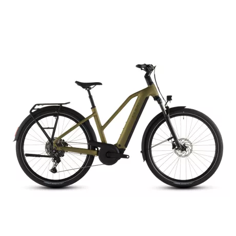 Cube Touring Hybrid Pro 800 goldenlime'n'black női túratrekking e-bike