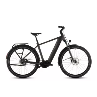   Cube Touring Hybrid Comfort SLX 800 charcoal'n'chrome túratrekking e-bike