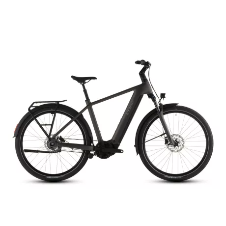 Cube Touring Hybrid Comfort SLX 800 charcoal'n'chrome túratrekking e-bike