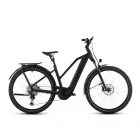 Cube Kathmandu Hybrid Pro 800 coal'n'black női túratrekking e-bike