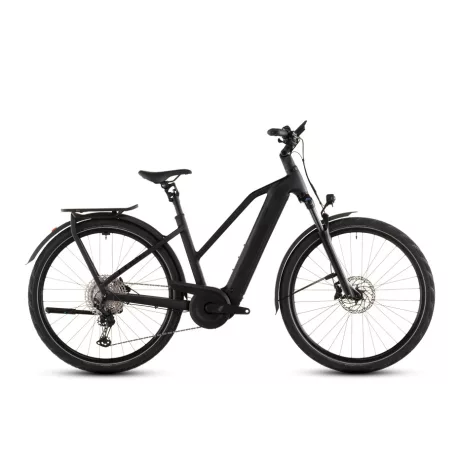 Cube Kathmandu Hybrid Pro 800 coal'n'black női túratrekking e-bike