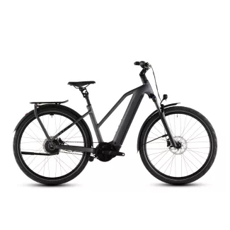   Cube Kathmandu Hybrid Comfort Pro 800 slabgrey'n'black női túratrekking e-bike