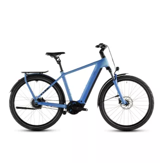   Cube Kathmandu Hybrid Comfort Pro 800 azure'n'black túratrekking e-bike