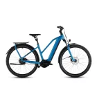 Cube Kathmandu Hybrid Comfort Pro 800 azure'n'black női túratrekking e-bike