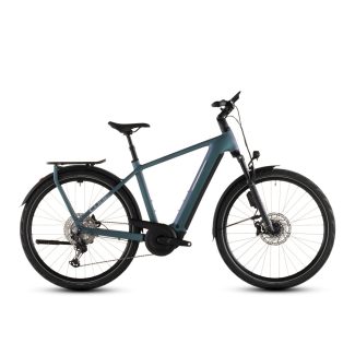   Cube Kathmandu Hybrid EXC 800 smaragdgrey'n'prism túratrekking e-bike