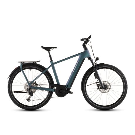 Cube Kathmandu Hybrid EXC 800 smaragdgrey'n'prism túratrekking e-bike