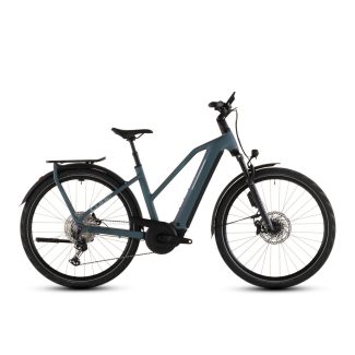   Cube Kathmandu Hybrid EXC 800 smaragdgrey'n'prism női túratrekking e-bike