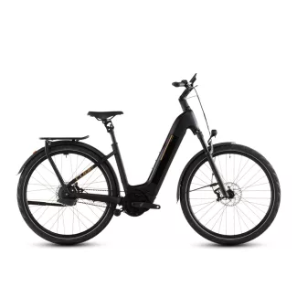   Cube Kathmandu Hybrid Comfort SLX 800 solareclipse'n'gold Easy Entry túratrekking e-bike