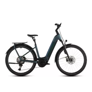   Cube Kathmandu Hybrid SLT 800 duskwood'n'goblin Easy Entry túratrekking e-bike