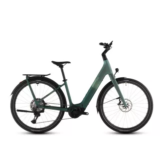   Cube Kathmandu Hybrid C:62 SLT 400X seafoam'n'chrome Easy Entry túratrekking e-bike