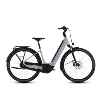   Cube Supreme Hybrid Comfort ONE 600 foggrey'n'reflex Easy Entry city e-bike