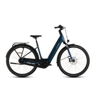   Cube Supreme RT Hybrid Comfort EX 600 nautica'n'prism Easy Entry city e-bike