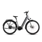 Cube Supreme Hybrid Deluxe Pro 600 quicksilver'n'grey Easy Entry city e-bike