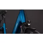 Cube Supreme Hybrid Deluxe Pro 600 electricblue'n'chrome Easy Entry city e-bike