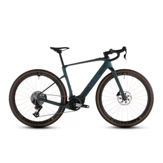   Cube Nuroad Hybrid C:62 SLT 400X royalgreen'n'crisscross gravel e-bike