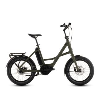   Cube Compact Hybrid Comfort 545 reedgreen'n'reflex city e-bike