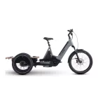 Cube Trike Flatbed Hybrid 750 swampgrey'n'reflex city e-bike