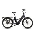 Cube Longtail Hybrid Comfort 800 haze'n'reflex cargo e-bike
