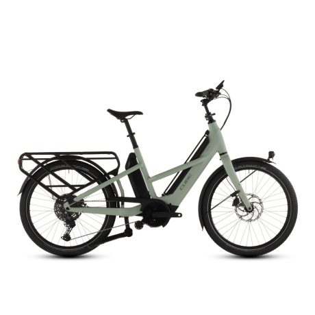 Cube Longtail Hybrid 800 pea'n'reflex cargo e-bike