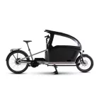 Cube Cargo Hybrid Comfort Pro Family 800 oatgrey'n'reflex cargo e-bike