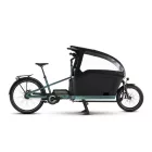 Cube Cargo Hybrid Comfort Pro Family 800 smaragdgrey'n'reflex cargo e-bike