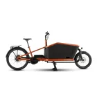 Cube Cargo Hybrid Comfort SLX 800 rustorange'n'reflex cargo e-bike