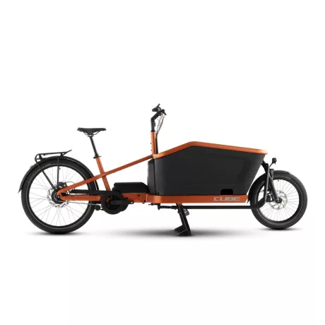 Cube Cargo Hybrid Comfort SLX 800 rustorange'n'reflex cargo e-bike