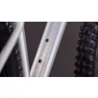 Cube Reaction TM ONE rawmetal'n'blue MTB kerékpár