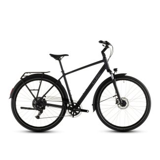   Cube Touring ONE night'n'chrome túratrekking kerékpár