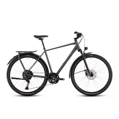 Cube Kathmandu EXC metallicgrey'n'chrome túratrekking kerékpár